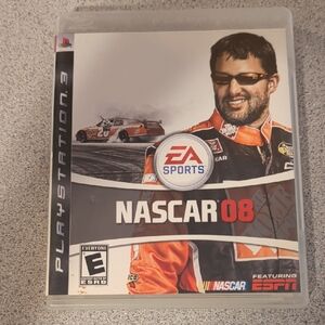 NASCAR 08 for PlayStation 3 - Black and Red